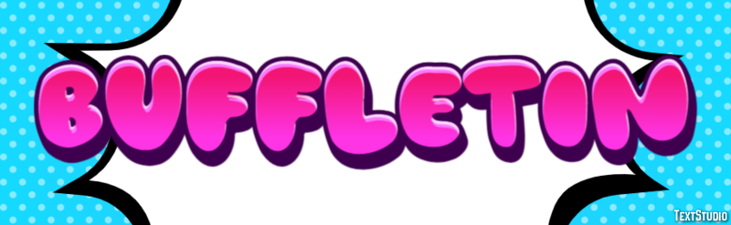 Buffletin Texteffekt