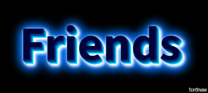 Friends Text Effect