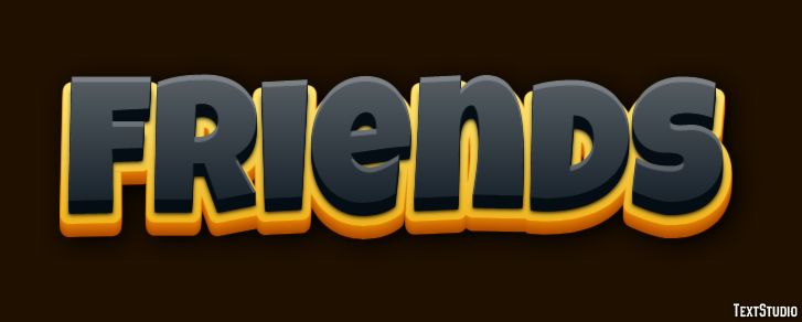 Friends Text Effect