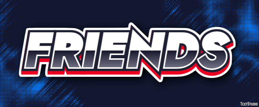 Friends Text Effect
