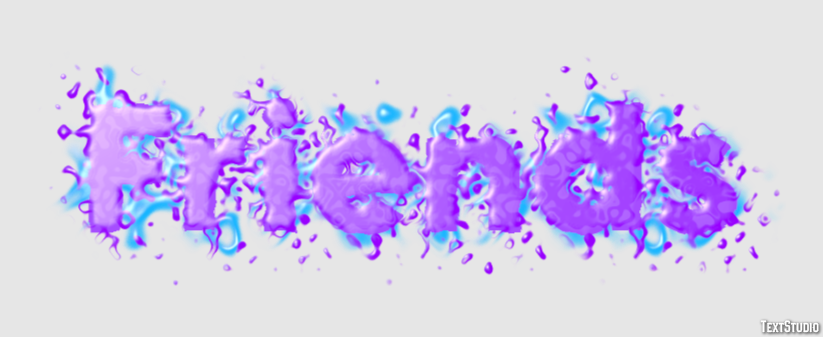 Friends Text Effect