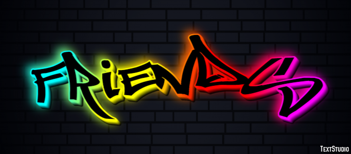 Friends Text Effect