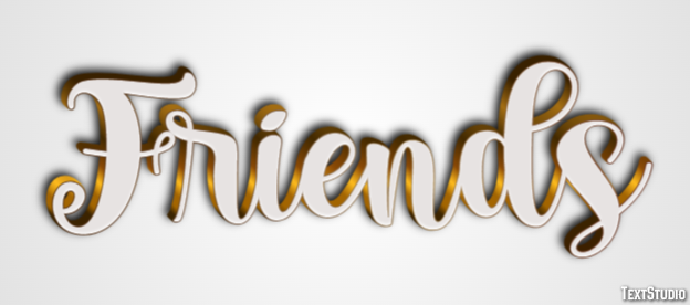 Friends Text Effect