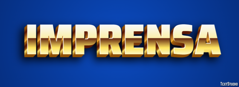 Imprensa Efecto de Texto