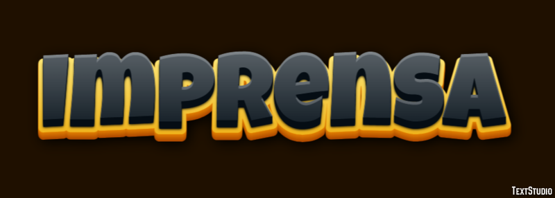 Imprensa Efecto de Texto