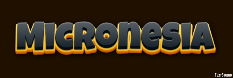 Micronesia Text Effect