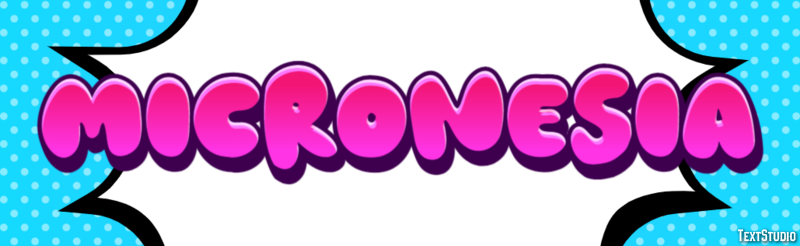 Micronesia Text Effect