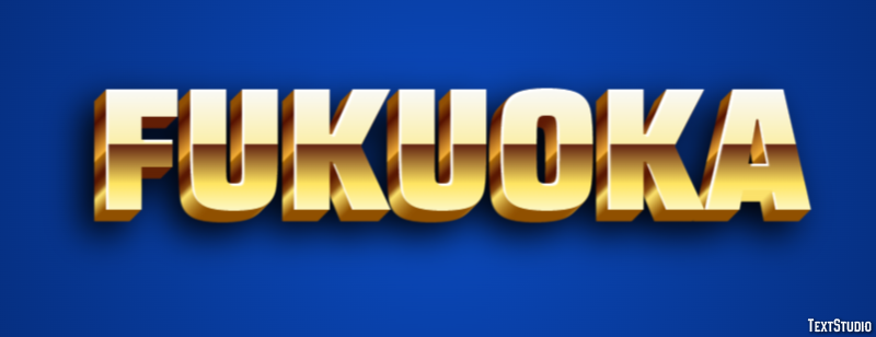 Fukuoka Efekt tekstowy