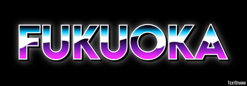 Fukuoka Efekt tekstowy