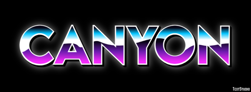 Canyon Text Effect