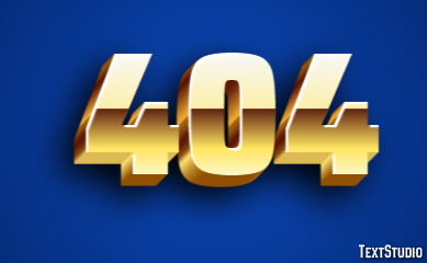 404 Effetto testo