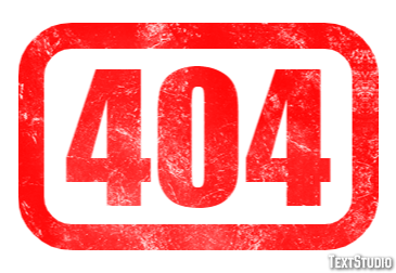 404 Efecto de texto