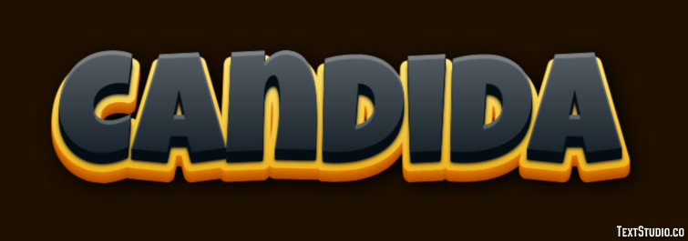 Candida Text Effect