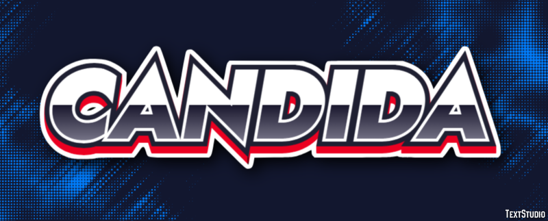 Candida Text Effect