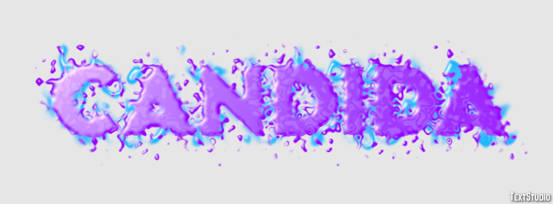 Candida Text Effect