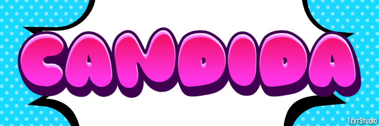 Candida Text Effect