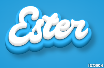 Ester Text effect