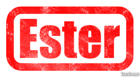 Ester Text effect