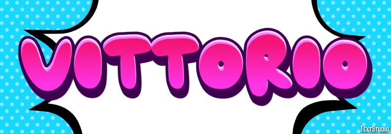 Vittorio Tekst effect