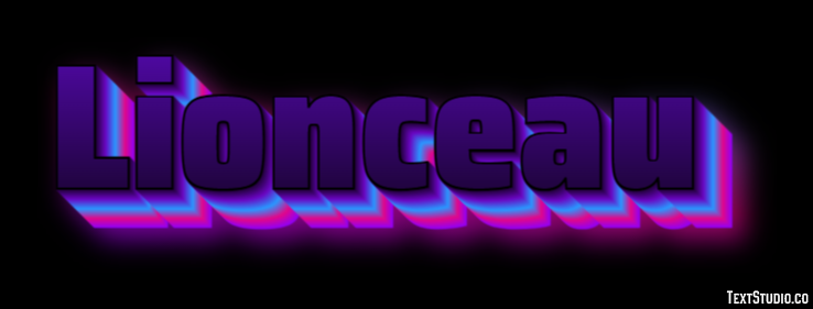Lionceau Efeito do texto