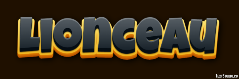 Lionceau Efeito do texto