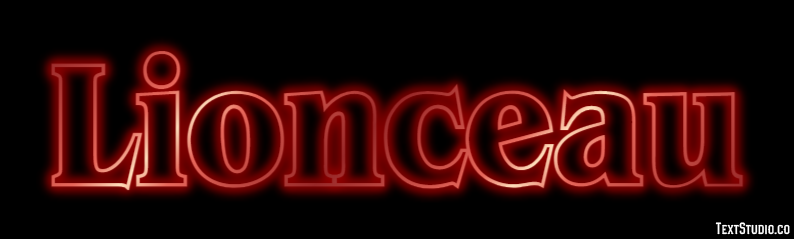 Lionceau Efeito do texto