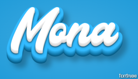 Mona Text Effect