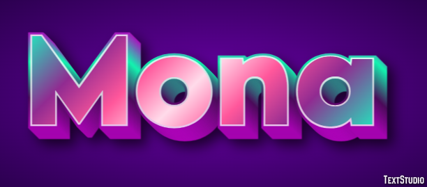 Mona Text Effect
