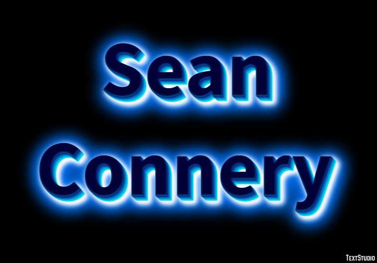 Sean Connery Metin Efekti