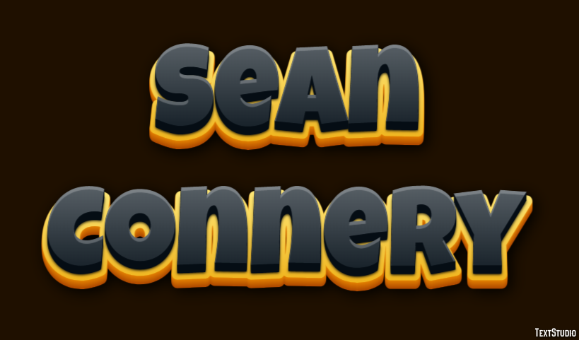 Sean Connery Metin Efekti