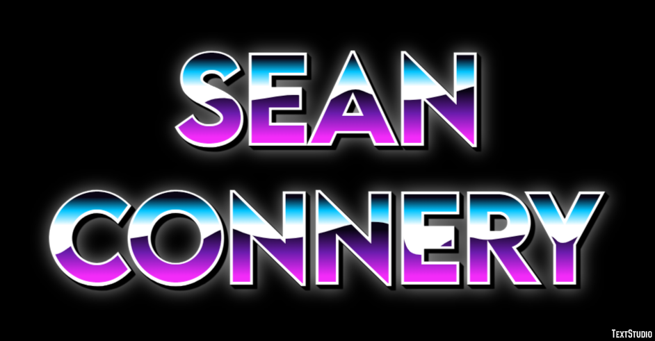 Sean Connery Metin Efekti