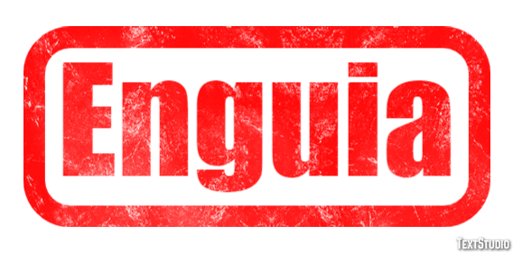 Enguia Efecto de texto
