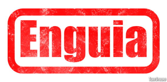 Enguia Efekt tekstowy