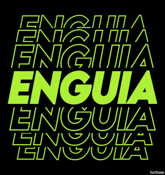 Enguia Efekt tekstowy