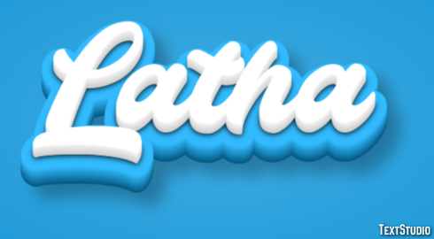 Latha Text Effect