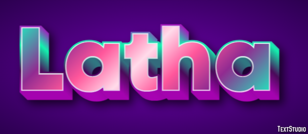 Latha Text Effect