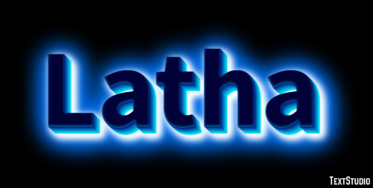 Latha Text Effect