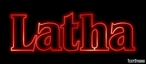Latha Text Effect