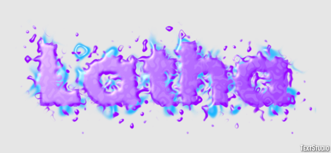 Latha Efecto de texto