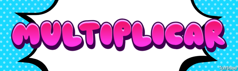 Multiplicar Texteffekt