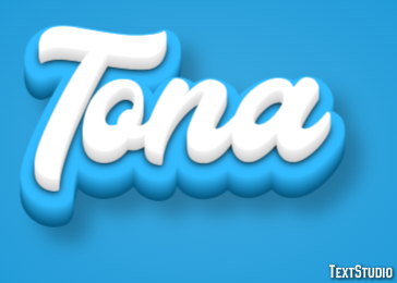 Tona Effet de texte