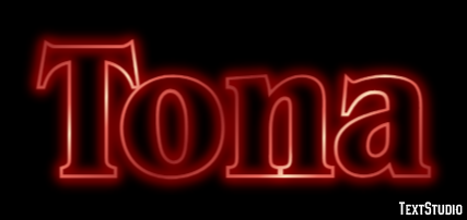Tona Effet de texte