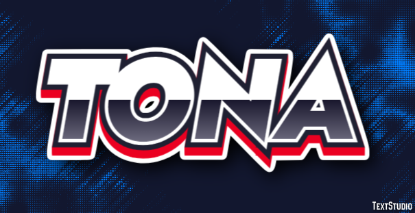 Tona Effet de texte