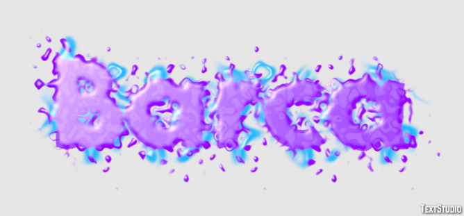 Barca Texteffekt