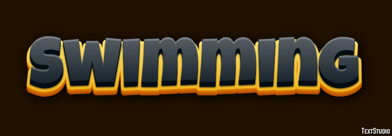 Swimming Text Effect