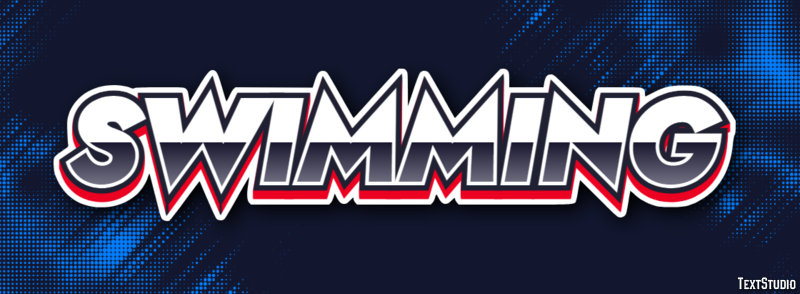 Swimming Text Effect