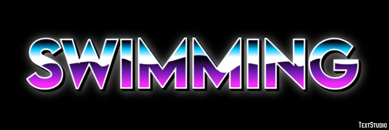 Swimming Text Effect