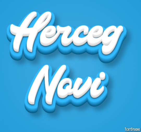 Herceg Novi Effetto testo