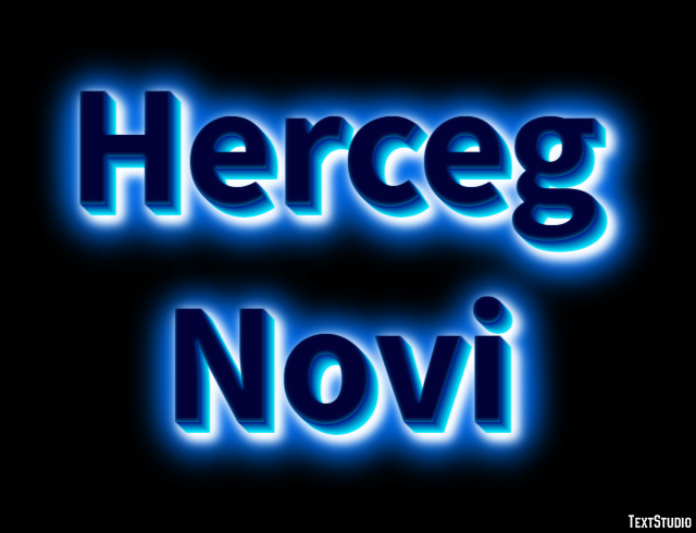 Herceg Novi Efekt tekstowy