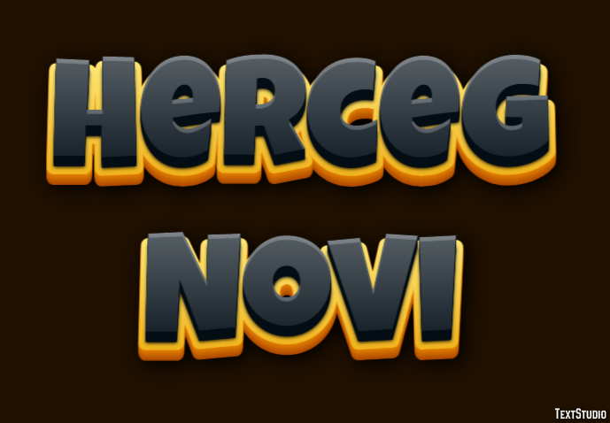 Herceg Novi Effetto testo